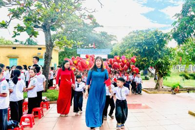 TRƯỜNG TIỂU HỌC HẢI QUANG LONG TRỌNG TỔ CHỨC LỄ KHAI GIẢNG NĂM HỌC 2026–202