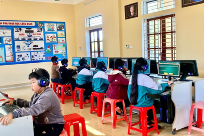 TRƯỜNG TIỂU HỌC HẢI TÂY TỔ CHỨC KỲ THI IOE CẤP XÃ NĂM HỌC 2025-2026