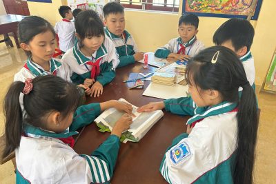 HÀNH TRÌNH SỨC GIÓ: LÀM ĐÈN KÉO QUÂN TỰ QUAY  STEM LỚP 4 – TRƯỜNG TIỂU HỌC HẢI TÂY