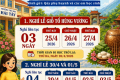 THÔNG BÁO LỊCH NGHỈ LỄ GIỖ TỔ HÙNG VƯƠNG, 30/4 VÀ 01/5 NĂM 2026