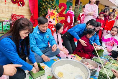 TRƯỜNG TIỂU HỌC HẢI TÂY TỔ CHỨC THÀNH CÔNG CHƯƠNG TRÌNH “MỪNG ĐẢNG – MỪNG XUÂN” VÀ CÁC HOẠT ĐỘNG TRẢI NGHIỆM TẾT CỔ TRUYỀN