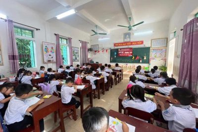 VUI TRUNG THU KHỐI 1 – HỌC TẬP SUỐT ĐỜI CÙNG CHÚ CUỘI, CHỊ HẰNG